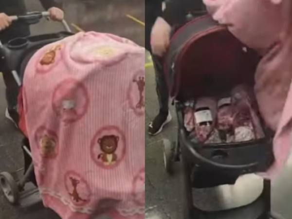 Dos mujeres intentaron robar carne con un coche de bebé en supermercado