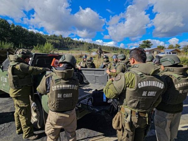 Gobierno inicia primera Fuerza de Tarea del Plan Operativo de Seguridad en la Macrozona Sur